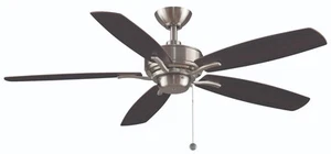 Fanimation FP6284NB Aire Deluxe 52" 5 Blade Energy Star Indoor Brand New! - Picture 1 of 4