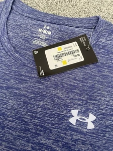 LADIES UNDER ARMOUR T-SHIRT TECH TWIST GYM SPORTS TRAINING LOOSE TOP NEW RRP £25 - Picture 1 of 10