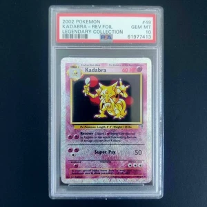 Pokemon Kadabra Legendary Collection Reverse Holo #49/110 Gem Mint PSA 10 POP 15 - Bild 1 von 5