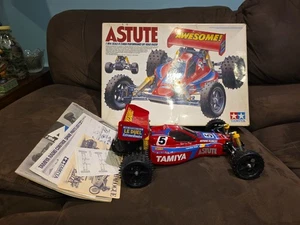 TAMIYA ASTUTE MODEL #58080 RARE VINTAGE ORIGINAL 1989 BOX MANUAL SHELF QUEEN  - Picture 1 of 24