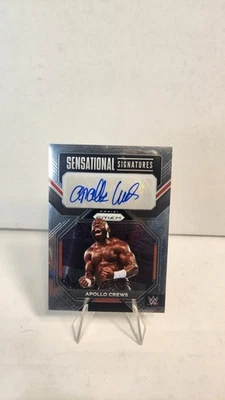 2023 Panini Prizm WWE - Sensational Signatures Apollo Crews #SN-ACR (AU) Auto - Image 1 of 2