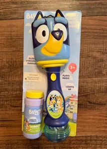 Bluey Licht und Sound musikalischer Seifenblasenstab mit Blasen - Bild 1 von 3