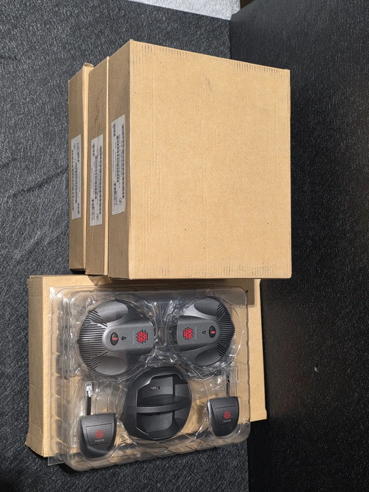 Polycom 2200-32400-001 Wireless Expansion Microphone Accessory Kit qty available - Image 1 of 1