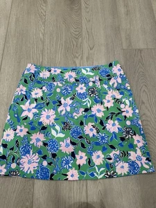 Falda Lilly Pulitzer 8 Luxletic SOIREE SKORT Golf Active 17" Usada en Excelente Condición - Imagen 1 de 4