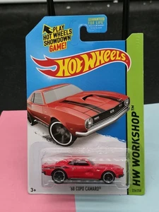 HW '68 CHEVROLET COPO SS CAMARO IN GLANZ RALLYE ROT - Bild 1 von 2