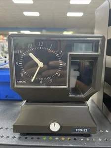 amano tcx -22 time clock - Picture 1 of 2
