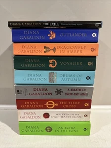 Outlander Complete Series Set Gabaldon large trade PB lot plus Graphic Novel - Bild 1 von 11
