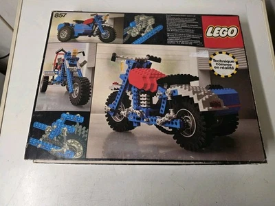 lego 857 technic expert builder motorcycle Incomplet  - Photo 1/4