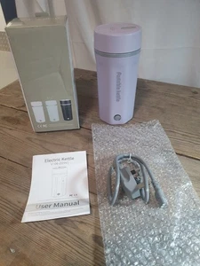 Portable Electric Kettle 500ml Stainless Steel Travel Kettle - BNIB - Picture 1 of 6