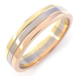 Cartier Ring Vendome Trinity Wedding B4052160 750(18K) Tri-Color Gold #60 US9 - Picture 1 of 7