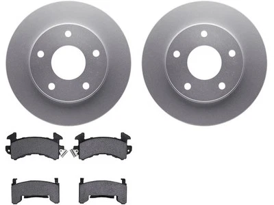 Kit de pastillas de freno y rotor para GMC Sonoma 1991-1997 fricción dinámica 31624MSRV Foto 1 de 2