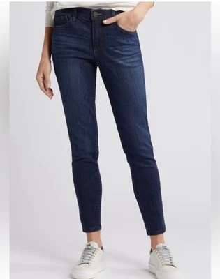 Vaqueros ajustados Wit & Wisdom Sophie 'Ab'Solution tobillo moderno en índigo talla 18 nuevos con etiquetas Foto 1 de 4