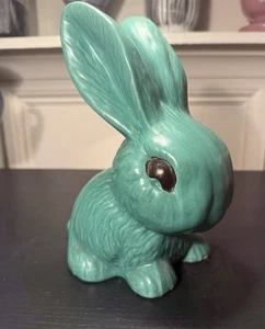 SylvaC 1027 Rare Snub Nose Bunny Rabbit 21cm Green Large Early Mark Good Cond - Picture 1 of 24