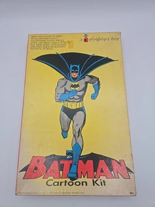 1966 Batman Cartoon Kit By Colorforms Vintage Toy In Original Box - Picture 1 of 8