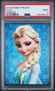 2013 Disney Frozen Promos Elsa Rookie Card PSA 9 Mint 1st Edition PSA #344 - Bild 1 von 3