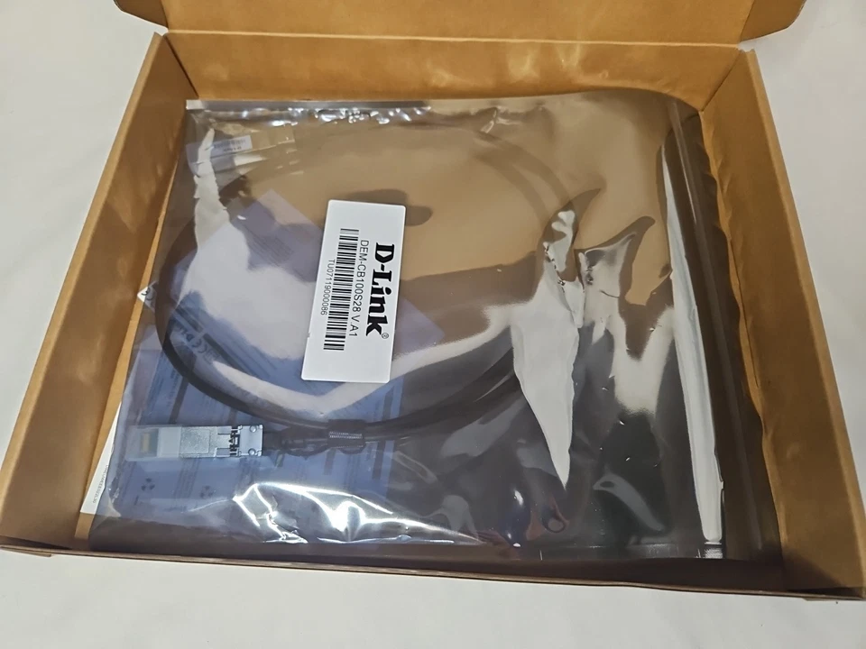 D-Link DEM-CB100S28 Compatible BlueLAN DAC SFP28 SC272701Q1M30 - Image 1 of 4