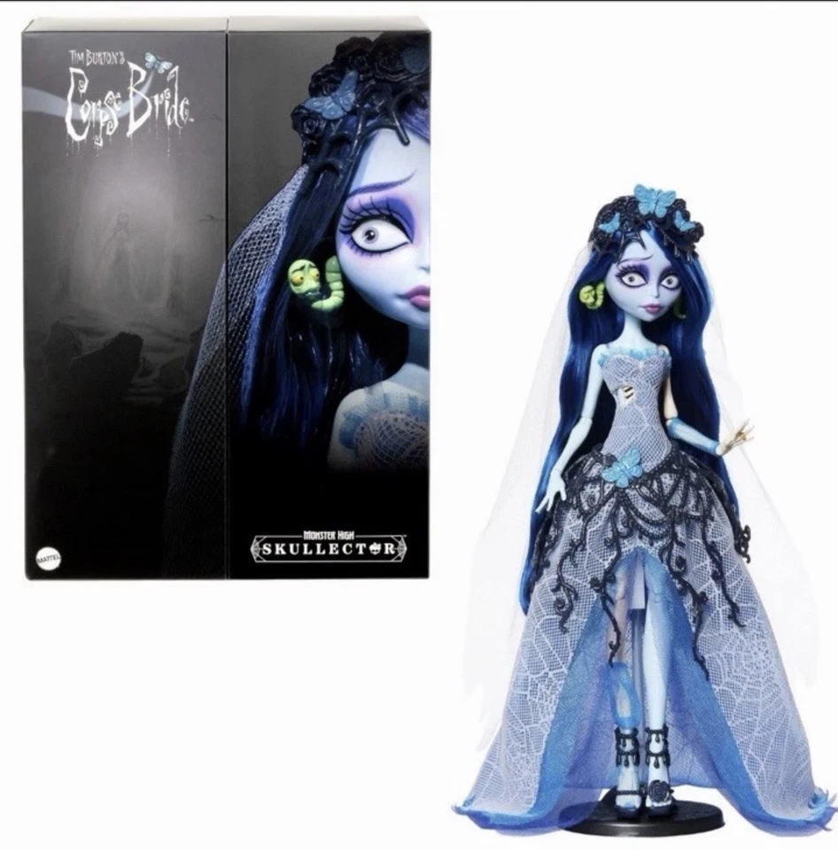 Monster High Skullector Corpse Bride Emily Doll Tim Burton 20th Anniversary New - Image 1 of 1