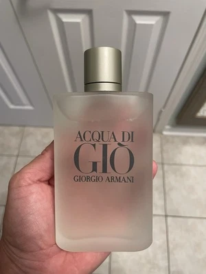 Giorgio Armani Acqua Di Gio 200 ml 6,7 OZ Eau de Parfum AUTÉNTICO Foto 1 de 4
