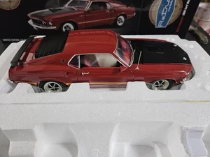 ACME RETRO STUDIOS 1969 Mustang Mach 1 -428 Cobra Jet- 1:18 In Red.250 MADE NEW! - Picture 1 of 16