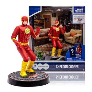 McFarlane Sheldon Cooper Flash The Big Bang Theory Movie Maniacs 6 Inch Figure - Picture 1 of 10
