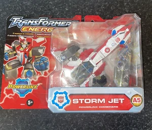 Vintage Transformers Energon Autobot Storm Jet Powerlinx Combiners 2004 Hasbro - Picture 1 of 10