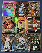 2021 Panini Prizm Football INSERTS with Silver and Green Prizm You Pick the Card