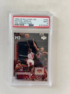 1998-99 Upper Deck MJ Living Legend - Michael Jordan #152 The Jordan Files PSA 9 - Bild 1 von 2