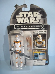 Star Wars figure 212th Bat. Clone Trooper Legacy Collection Droid Factory Amazon - Imagen 1 de 6