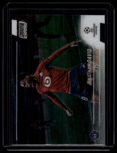 2021-22 Stadium Club Chrome UEFA Champions League #83 Jonathan David - Picture 1 of 2