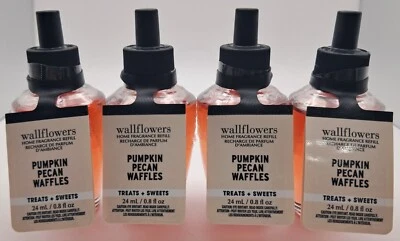 NEW! Bath & Body Works Pumpkin Pecan Waffles Wallflower Bulbs Set of 4 - Image 1 of 2