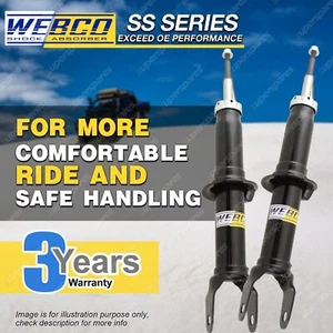 Pair Front Webco Shocks for Dodge RAM 1500 3.0L 5.7L Utility 2010-2021 - Picture 1 of 3