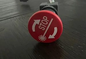 Lumenis M22 Emergency Button Switch Assembly - Picture 1 of 2