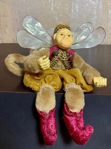 Mark Roberts Flying Monkey Fairy Bendable 11" - Picture 1 of 4