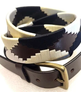 Gaucho Polo Argentinian Style Belt Top Quality Handmade Leather unisex Polo Belt - Picture 1 of 6