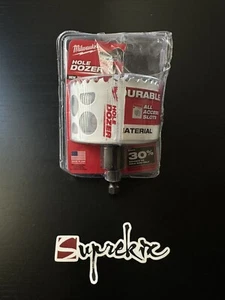 Milwaukee 3 in. Hole Dozer Bi-Metal Hole Saw with 3/8 in. Arbor & Pilot Bit - Picture 1 of 6