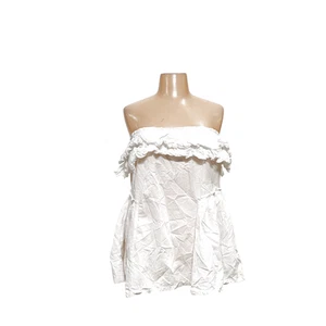Free People White Blouse - Women's L - Imagen 1 de 4
