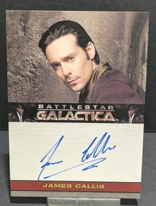 2009 Battlestar Galactica Season 4 James Callis as Gaius Baltar autograph card - Picture 1 of 7