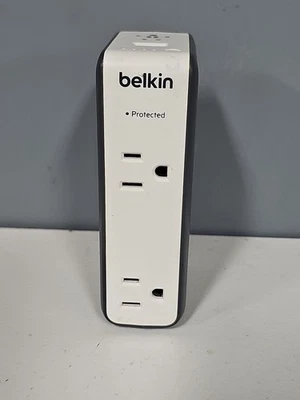 Protector contra sobretensiones USB Belkin BST301TT de 2 salidas Foto 1 de 4
