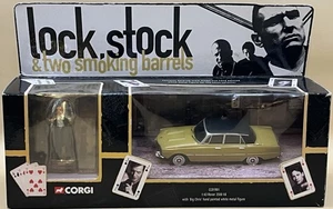 Corgi Vanguards Lock Stock 1:43 Rover P6 3500 V8 & Figure CC01901 Film Movie - Picture 1 of 4