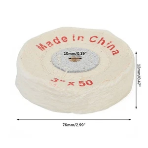 Buffing Wheel Reliable Sanding 3 Inch Buffer Polishing Polishing Wheel - Picture 1 of 12