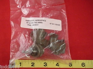 Amphenol Aerospace 97-3108B-14S (0850) Connector Body Plug Socket Crimp 07 23 - Picture 1 of 1