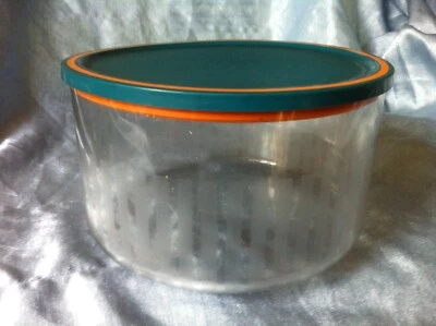 Tupperware Prisma skyline Confederazione Eleganza 1 litro verde arancio cristallino - Immagine 1 di 4