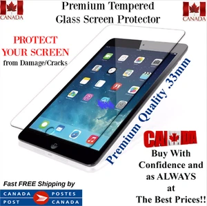 iPad Premium Tempered Glass Screen Protectors for Most iPads - Picture 1 of 14