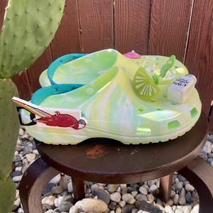 NEW W/TAGS Crocs x Margaritaville Jimmy Buffett Classic Clog Men's 11 207369-3U4 - Picture 1 of 9