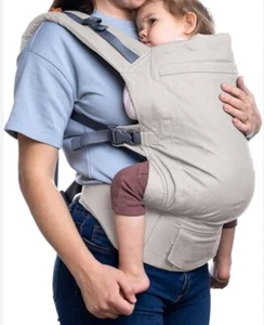 Ergobaby Embrace Cozy Newborn Essentials Baby Carrier Grey Soft Air Mesh 25”+ - Picture 1 of 20