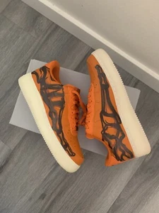 Size 9 - Nike Air Force 1 Low Orange Skeleton - Picture 1 of 12