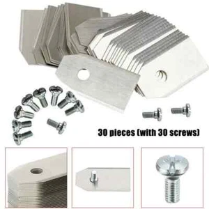 Trimmer Blade Lawn Mower Grass Replace Cutter Piece For Garden Robotic Lawnmower - Picture 1 of 10