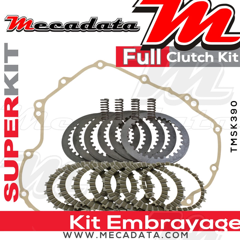 MECADATA Kit embrayage (disques garnis/lisses/ressorts/joint) Honda CB 500 X 2015