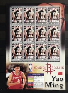 Houston Rockets / Yao Ming / Basketball - timbres - stamps - MNH** Del.10