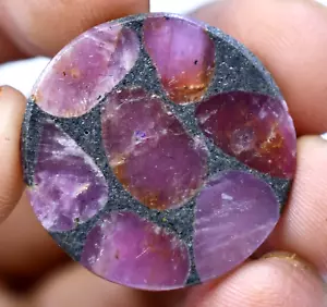 33.55 Ct Natural Mogok Trapiche Ruby Certified Unique Very Rare Found Gemstone - Picture 1 of 7